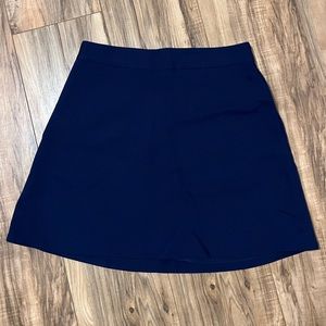 Express Deep Blue A‑Line Mini Skirt • Size 6 • NWT